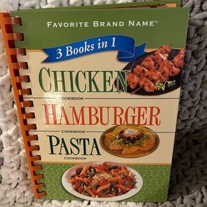 3-in-1 Cookbook: Chicken, Hamburger, Pasta